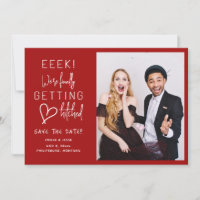 Finally Getting Hitched Wedding Save The Date