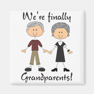 Finally Grandparents Magnet