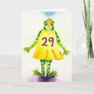 FINALLY! Happy LEAP DAY Birthday! Card