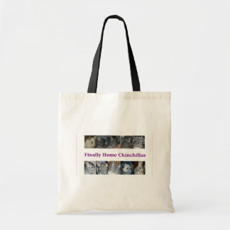 Finally Home Chinchillas Logo Tote