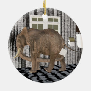 Finally Housebroken Ceramic Tree Decoration