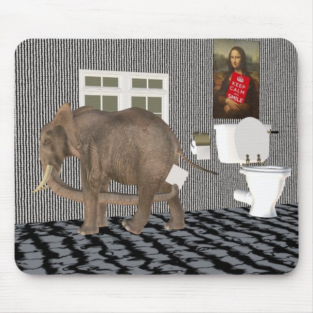 Finally Housebroken Mouse Pad (Front)