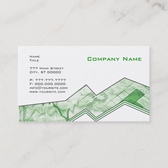 Finance Business Card (Front)