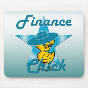 Finance Chick #7 Mouse Pad