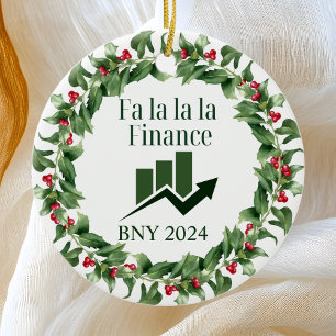Finance Christmas Ornament
