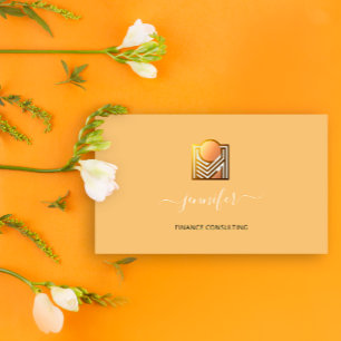 Finance Consulting Broker Accountant Bitcoins Rose Business Card