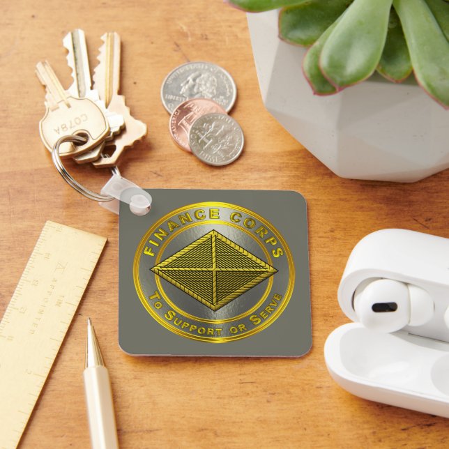 Finance Corps  Key Ring (Desk)
