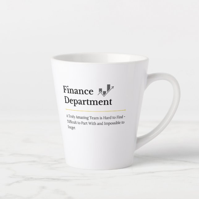 Finance Department Coffee Mug  (Right)