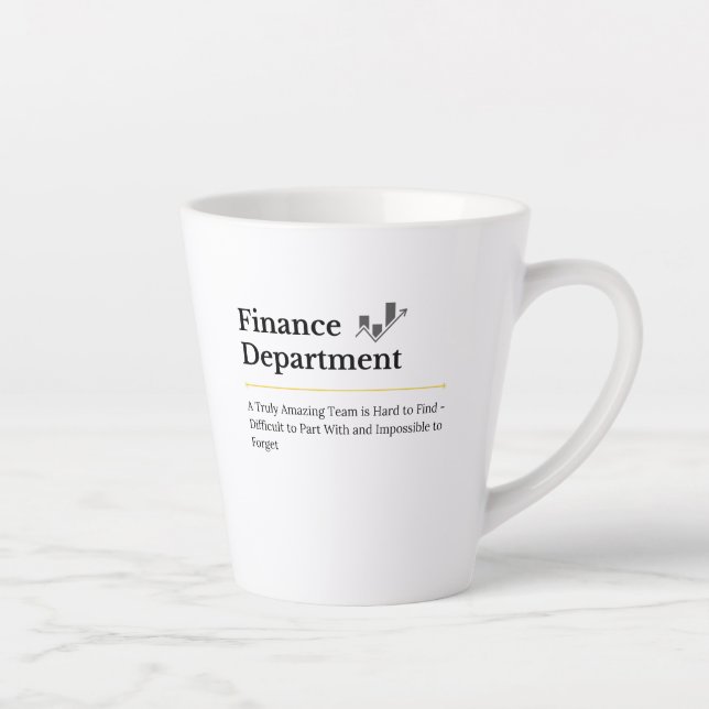 Finance Department Coffee Mug  (Right)