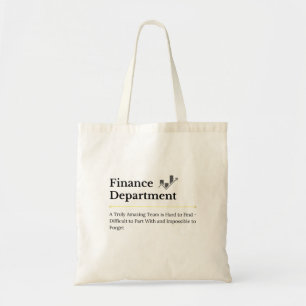 Finance Department Tote Bag