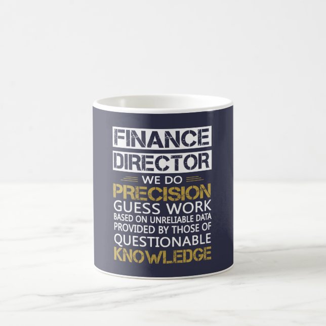 FINANCE DIRECTOR COFFEE MUG (Center)