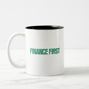 Finance First Economic Priority Professional Two-Tone Coffee Mug