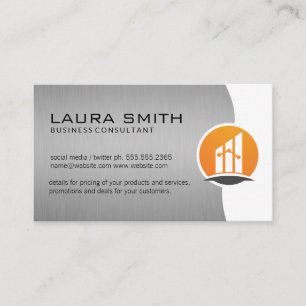 Finance Logo   Corporate   Realtor Business Card