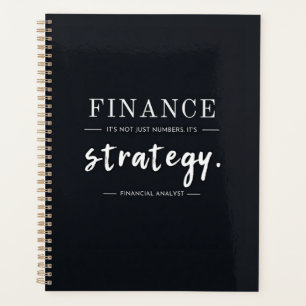 Finance – Not Just Numbers, It's Strategy Analys Planner