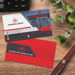 Financial Advisor / Coach Business Card