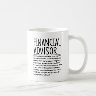 Financial advisor coffee mug