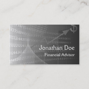 Financial Advisor Personal Card