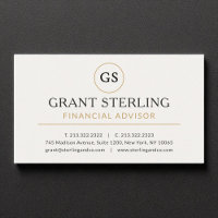 Financial Advisor White Gold Luxury