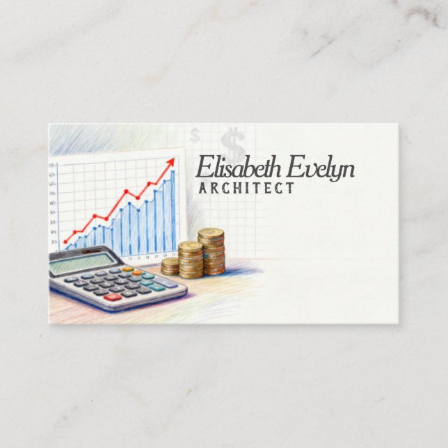 Financial Analysis for Business Growth Card (Front)