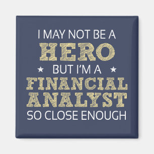 Financial Analyst Job Humour Novelty Magnet