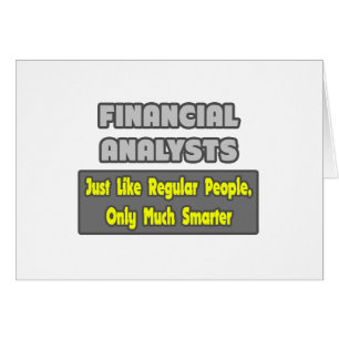 Financial Analysts ... Smarter