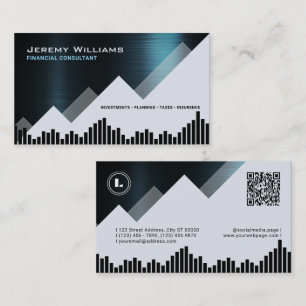 Financial and investment consultant Business Card