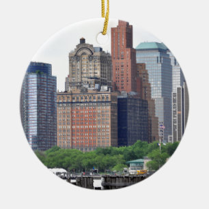 Financial District-Lower Manhattan Ceramic Ornament