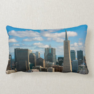Financial District Skyline of San Francisco Lumbar Cushion