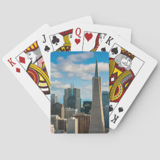 Financial District Skyline of San Francisco Playing Cards