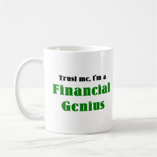 financial genius coffee mug