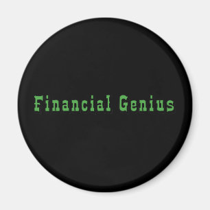 Financial Genius Magnet