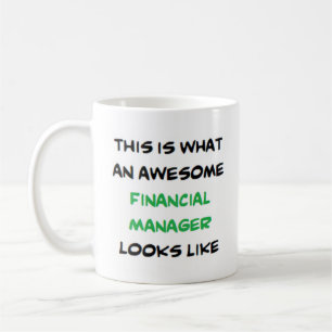 financial manager, awesome coffee mug