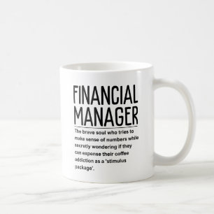 Financial manager coffee mug