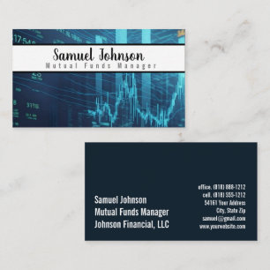 Financial Planner Accountant Wealth Management Business Card
