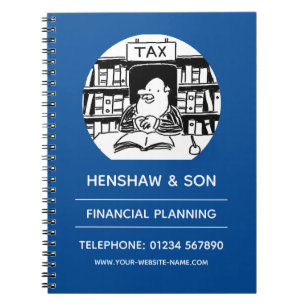 Financial Planning Or Accountants Promotional Notebook