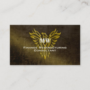 Financial Restructuring Consultant, Phoenix Rising Business Card
