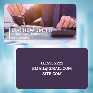 Financial Services Business Card