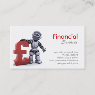 Financial Services Business Card