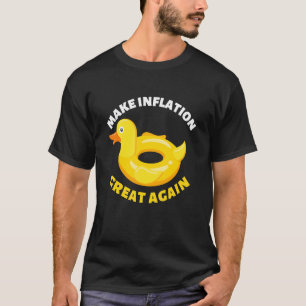 Financial Yellow Rubberduck Inflation Costume T-Shirt