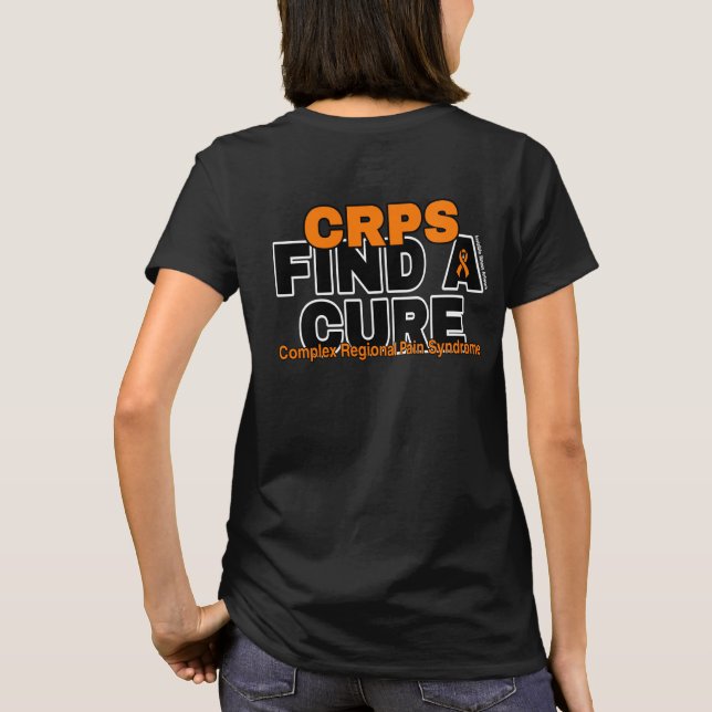 FIND A CURE/BOLD...CRPS T-Shirt (Back)