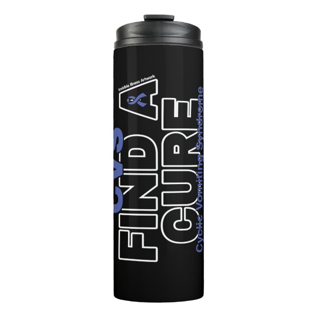 FIND A CURE/BOLD...CVS THERMAL TUMBLER (Front)