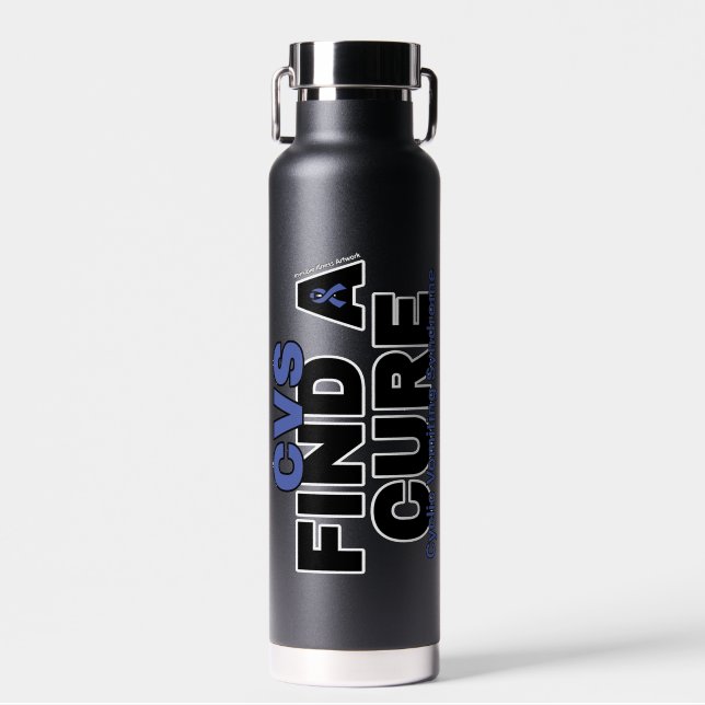 FIND A CURE/BOLD...CVS WATER BOTTLE (Front)