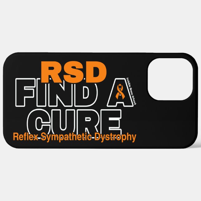 FIND A CURE/BOLD...RSD Case-Mate iPhone CASE (Back (Horizontal))