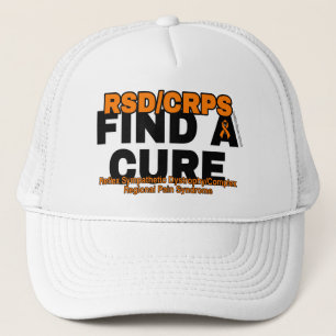 FIND A CURE/BOLD...RSD/CRPS TRUCKER HAT