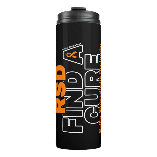 FIND A CURE/BOLD...RSD THERMAL TUMBLER (Front)