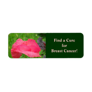 Find a Cure for Breast Cancer! stickers Labels