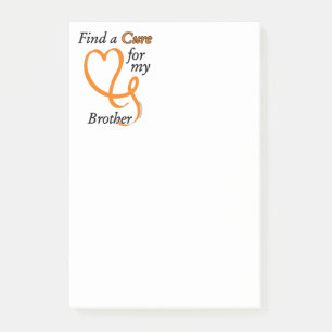Find a Cure/Heart/Brother...RSD/CRPS Post-it Notes