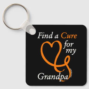 Find a Cure/Heart/Grandpa...RSD/CRPS Key Ring