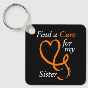 Find a Cure/Heart/Sister...RSD/CRPS Key Ring