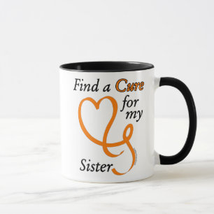 Find a Cure/Heart/Sister...RSD/CRPS Mug
